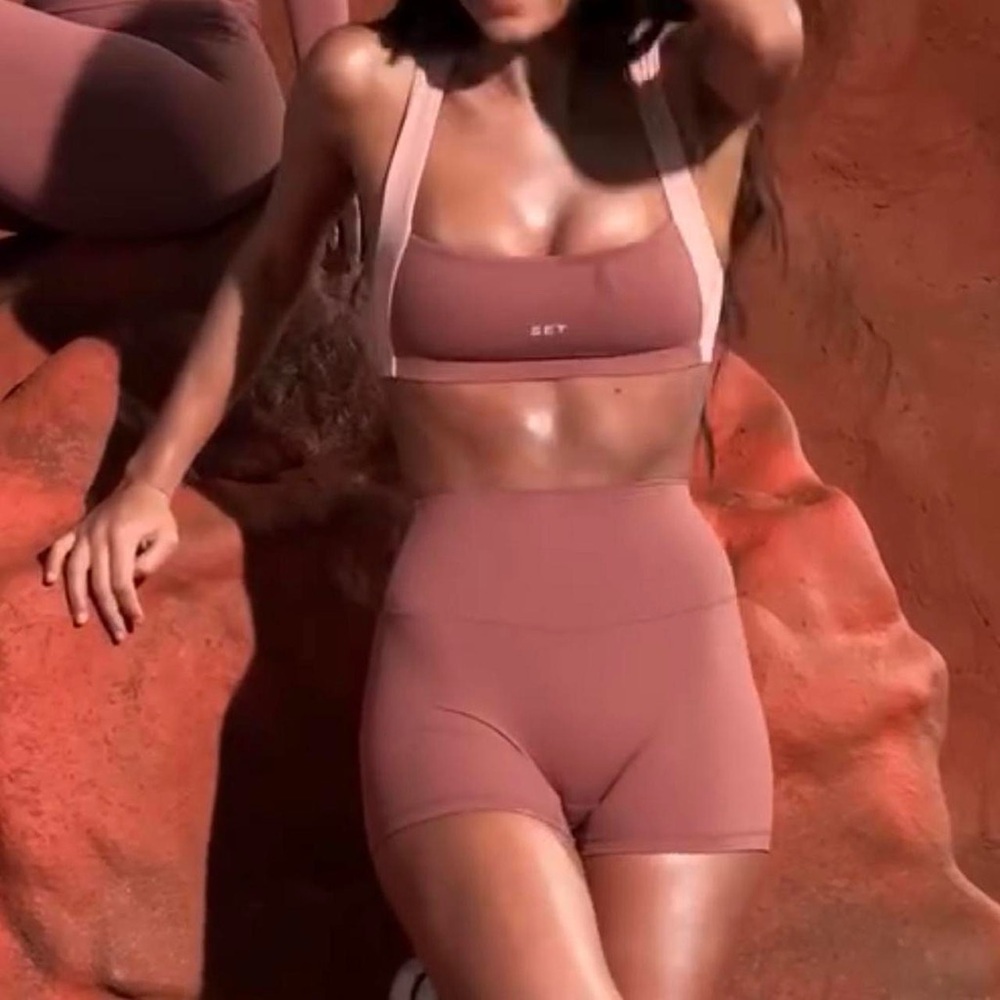 SET Active Airluxe Breathe Shorts in Ember